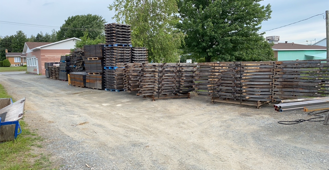 Image de la production en série de pièces chez Réparation et Fabrication Gagné.